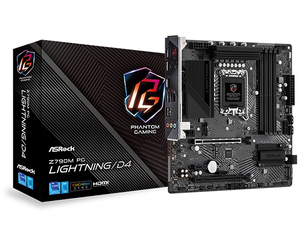  Z790M m-ATX Motherboard: 1700 Socket For Intel 14th/13th/12th Gen. Processors<BR>4x DDR4, 4x SATA 6Gb/s, PCIe 4.0, 2x M.2 Gen4, USB 3.2, Gigabit LAN, Realtek ALC897 7.1 Audio, HDMI  